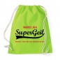 Preview: Super geil - JGA Rucksack  Lime Green