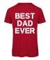 Preview: Best Dad Ever T-Shirt Rot