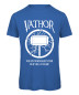 Preview: Vathor T-Shirt für den coolen Vater Königsblau