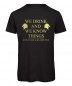 Preview: We drink and i know things - Abschluss T-Shirt Schwarz
