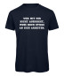 Mobile Preview: Wer mit mir nicht auskommt T-Shirt Marineblau