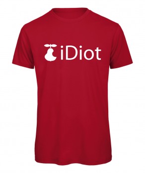 iDiot T-Shirt T-Shirt Rot