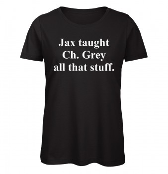 Jax taught Ch. Grey all that stuff. Schwarz