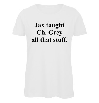 Jax taught Ch. Grey all that stuff. Weiß
