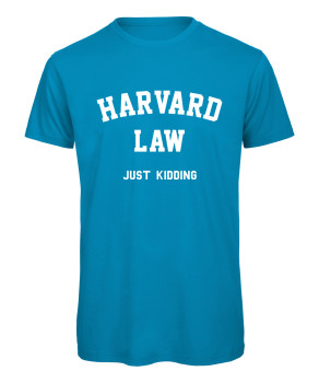 Harvard Law - T-Shirt Azur