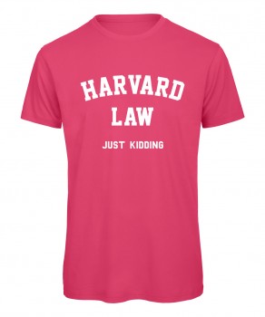 Harvard Law - T-Shirt Pink