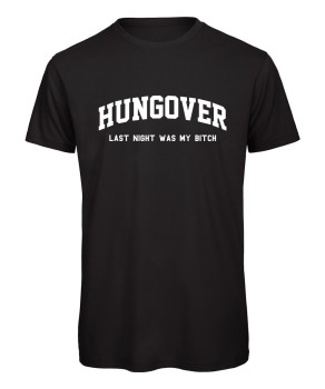 Hungover - Men T-Shirt Schwarz