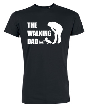 The walking Dad potty T-Shirt Schwarz