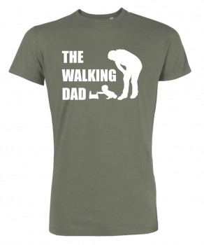 The walking Dad potty T-Shirt Oliv