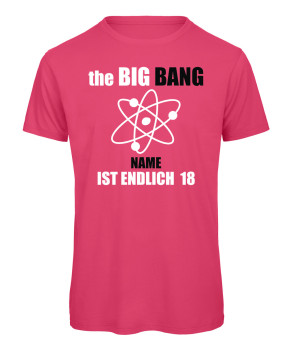 The Big Bang - Geburtstags T-Shirt Pink