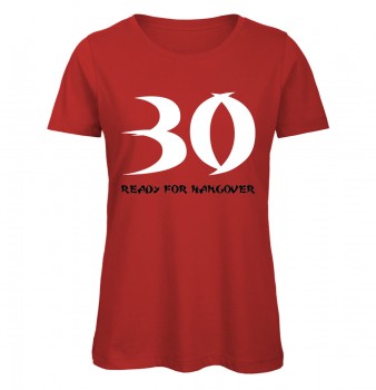 30 Hangover T-Shirt Rot
