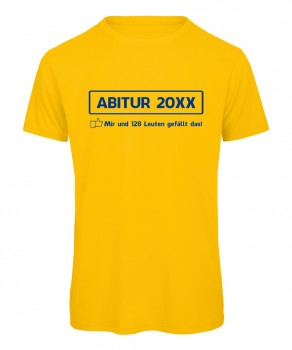 ABI T-Shirt 100 Leuten gefällt das Gelb
