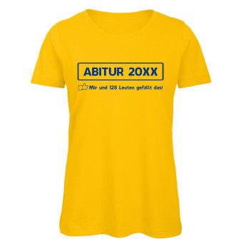 ABI T-Shirt 100 Leuten gefällt das Gelb