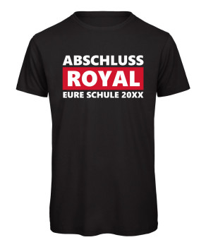 Preview: Abschluss Royal - Abschluss T-Shirt - Schwarz