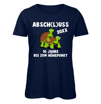 10 Jahre bis zum Höhepunkt - Abschluss T-Shirt Mädels