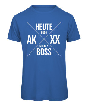 Preview: Heute Hugo, morgen Boss X Abschluss T-Shirt Jungs Royalblau