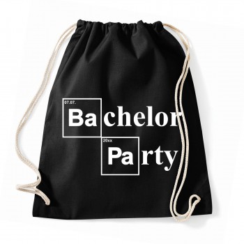 Bachelor Party - JGA Baumwollrucksack  Black