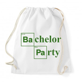 Bachelor Party - JGA Baumwollrucksack  White