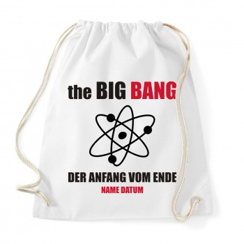 Big Bang Anfang vom Ende - JGA Rucksack White