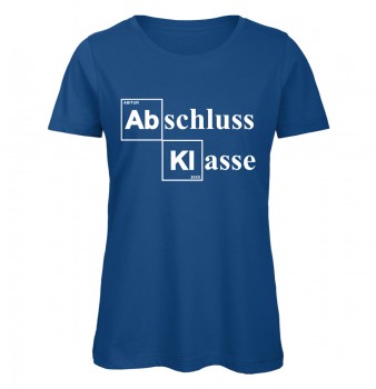 Chemie ABI Klassen T-Shirt Royalblau