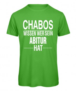 Chabos Wissen wer sein ABI hat Grün