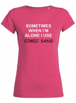 Comic Sans Pink