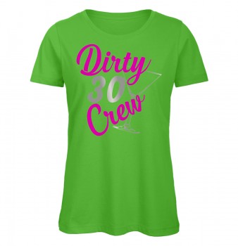 Dirty Thirty Crew T-Shirt Grün