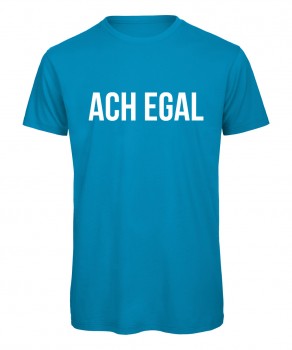 Ach egal - Men T-Shirt Azur