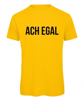 Ach egal - Men T-Shirt Gelb
