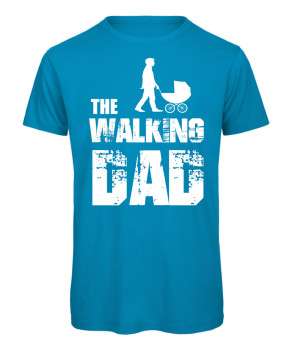 The Walking Dad T-Shirt Azur