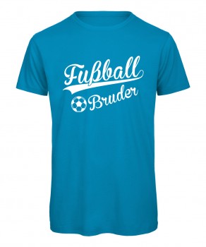 Fußball Bruder T-Shirt Azur
