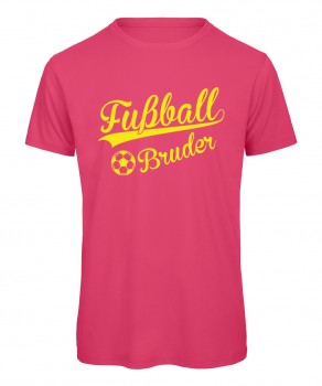 Fußball Bruder T-Shirt Pink