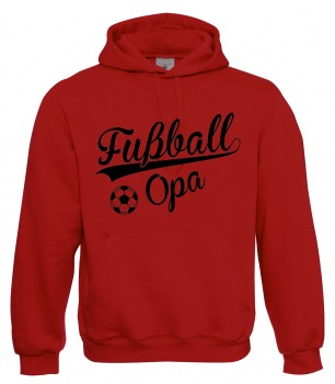 Fussball Opa Rot
