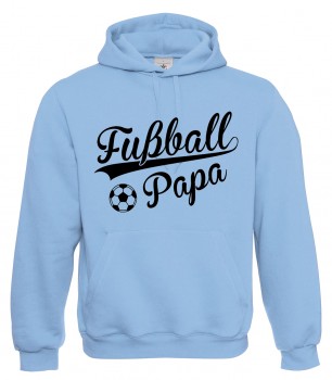 Fußball Papa Hellblau