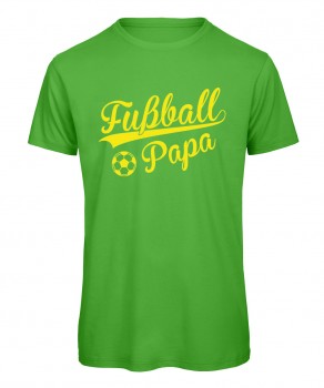 Fußball Papa T-Shirt Grün