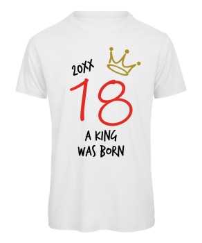 18 A King Was Born - Weiß