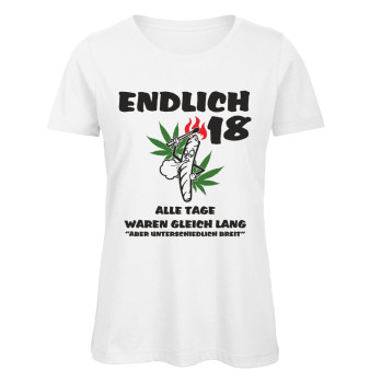 Preview: 18 - Alle Tage waren gleich lang - Frauen Geburtstags T-Shirt Preview: 18 - Alle Tage waren gleich lang - Frauen Geburtstags T-Shirt - Weiß