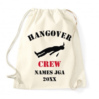 Hangover Crew - JGA Baumwollrucksack