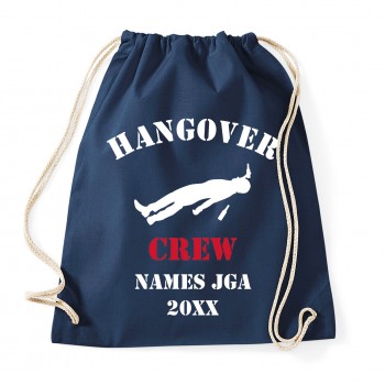 Hangover Crew - JGA Baumwollrucksack  Navy