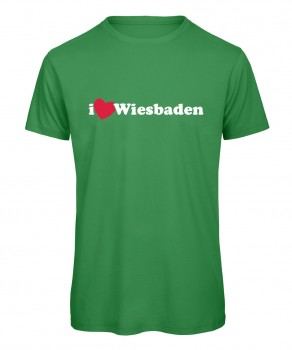 I love Wiesbaden Herz 3 - Kinder Kelly Green