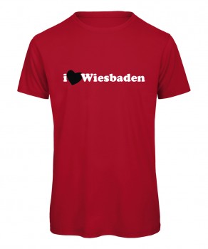 I love Wiesbaden Herz 3 - Kinder Rot