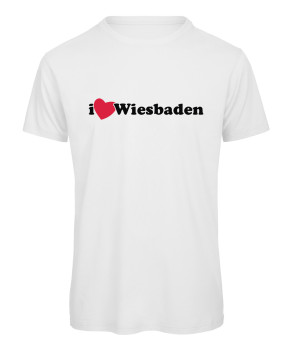 I love Wiesbaden Herz 3 - Kinder Weiß