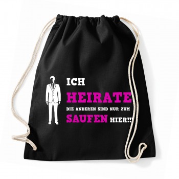 Preview: Ich heirate die anderen sind nur zum Saufen hier  Black