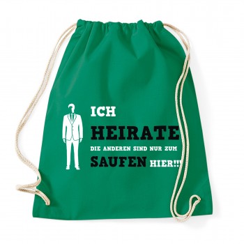 Ich heirate die anderen sind nur zum Saufen hier  Kelly Green