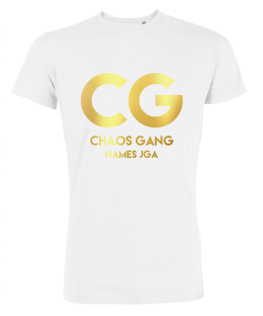 Chaos Gang JGA T-Shirts Weiß