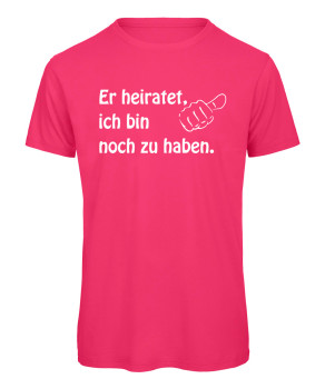 Preview: Er heiratet, ich bin noch zu haben Pink