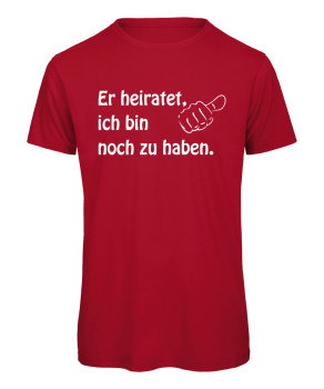 Preview: Er heiratet, ich bin noch zu haben Rot