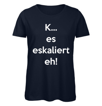 K...es eskaliert eh! Marineblau