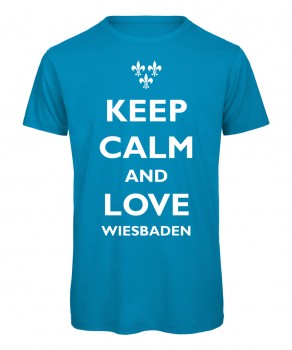 keep calm and love Wiesbaden - Kinder Azur