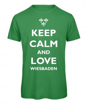 keep calm and love Wiesbaden - Kinder Kelly Green